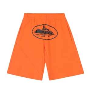 Corteiz-Alcatraz-Classic-Shorts-Orange